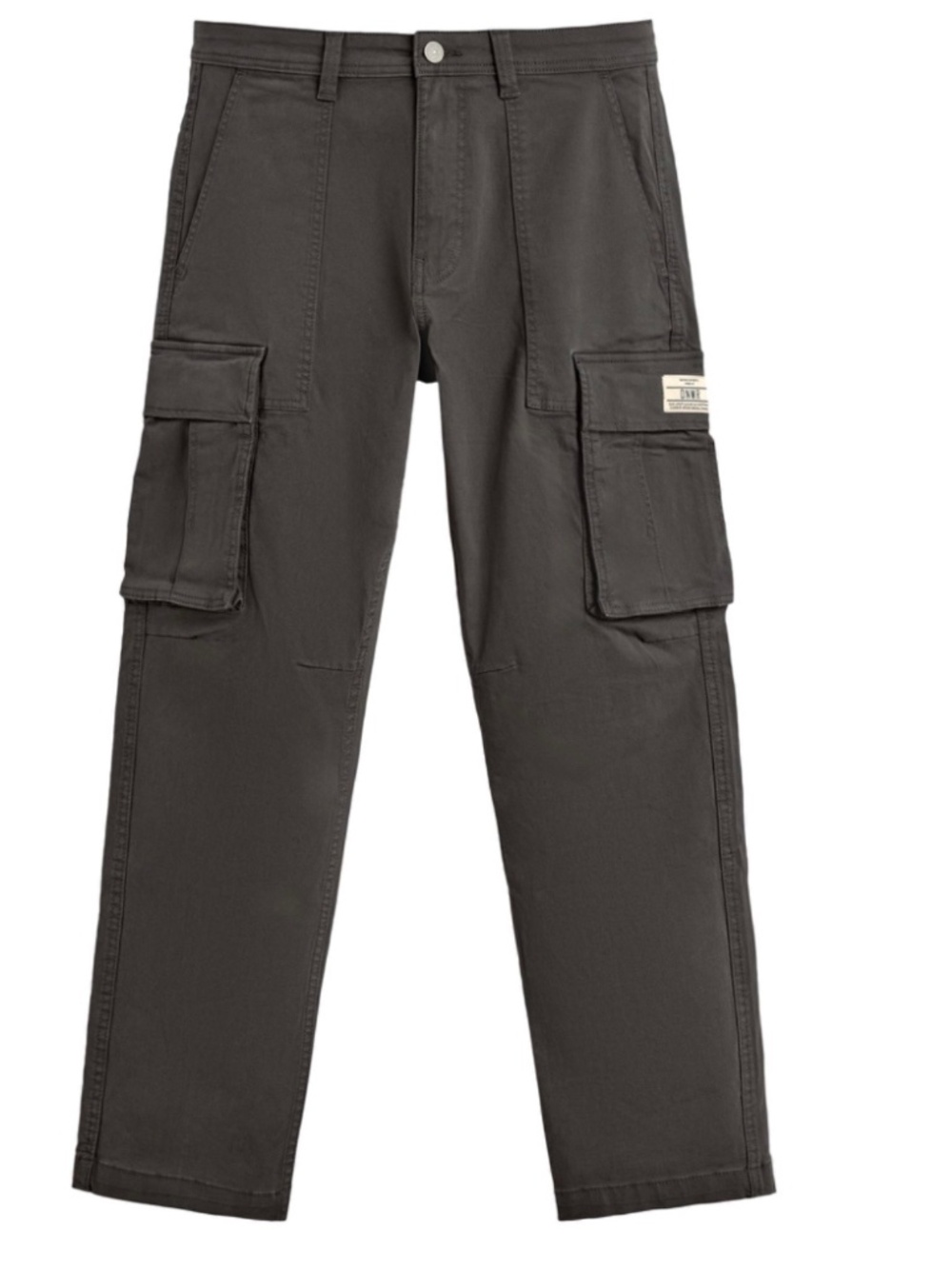 Zara DNWR Relaxed Fit Cargo Pants - Size 31 Dark Grey / Anthracite